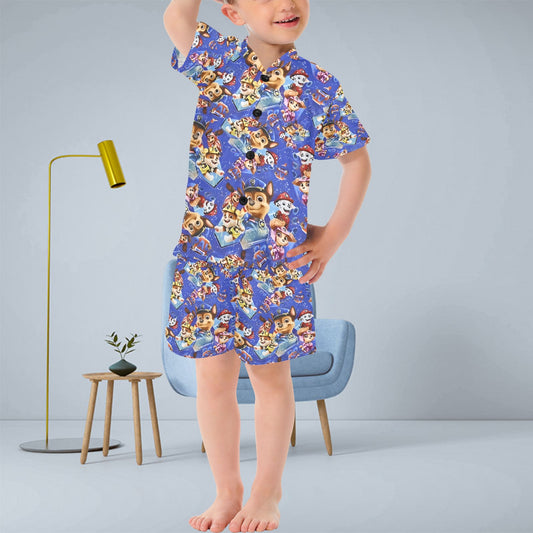 Paw Patrol V-Neck Short Pyjama Set