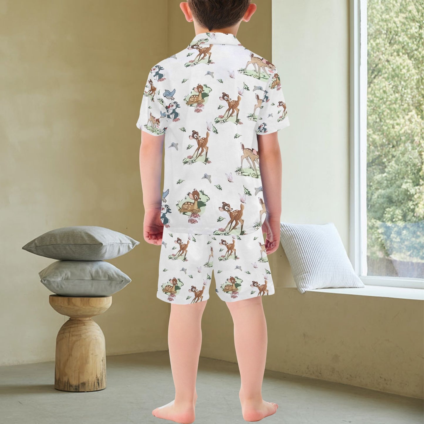 Bambi V-Neck Short Pyjama Set