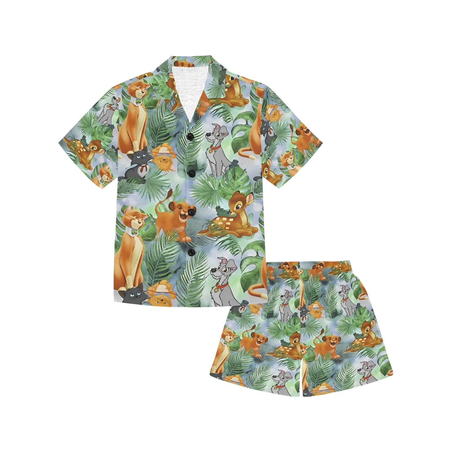 Disney V-Neck Short Pyjama Set