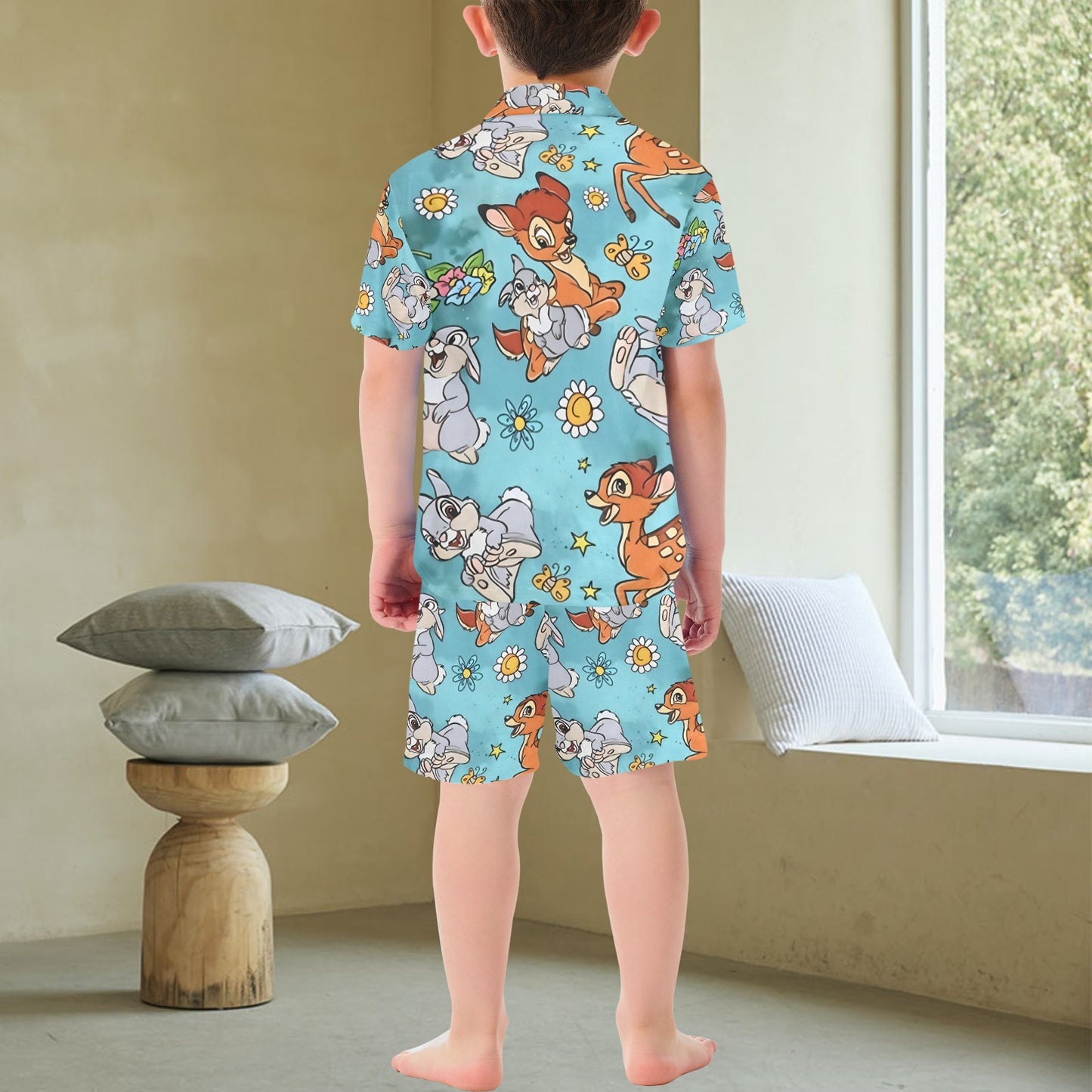 Bambi V-Neck Short Pyjama Set