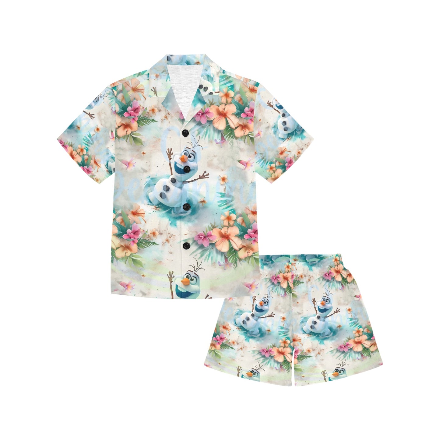 Olaf V-Neck Short Pyjama Set