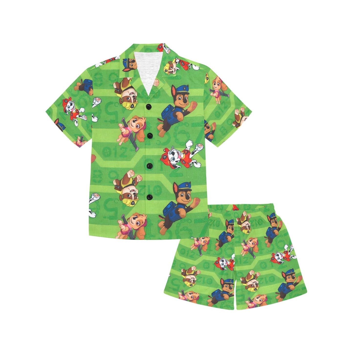 Paw Patrol V-Neck Short Pyjama Set