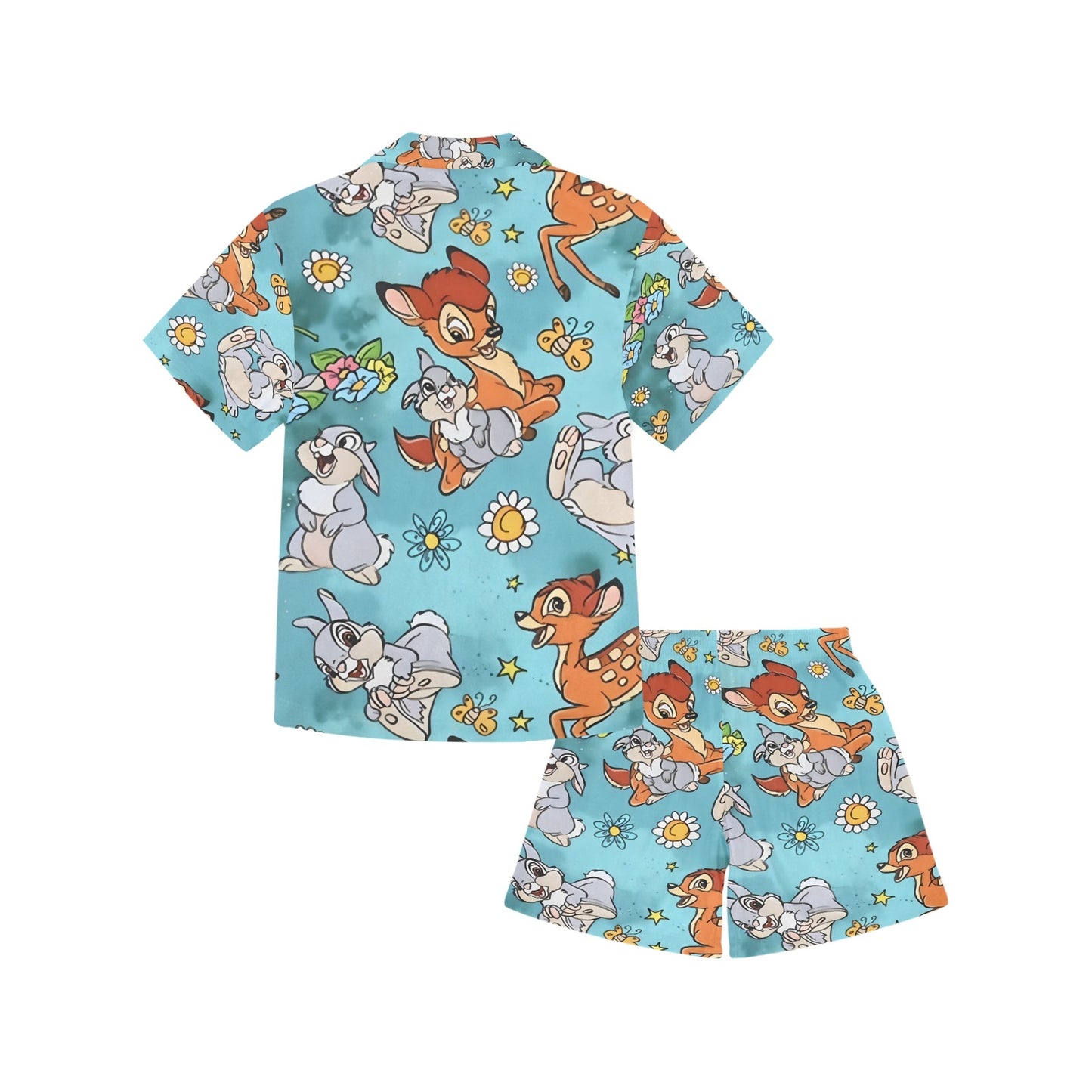 Bambi V-Neck Short Pyjama Set