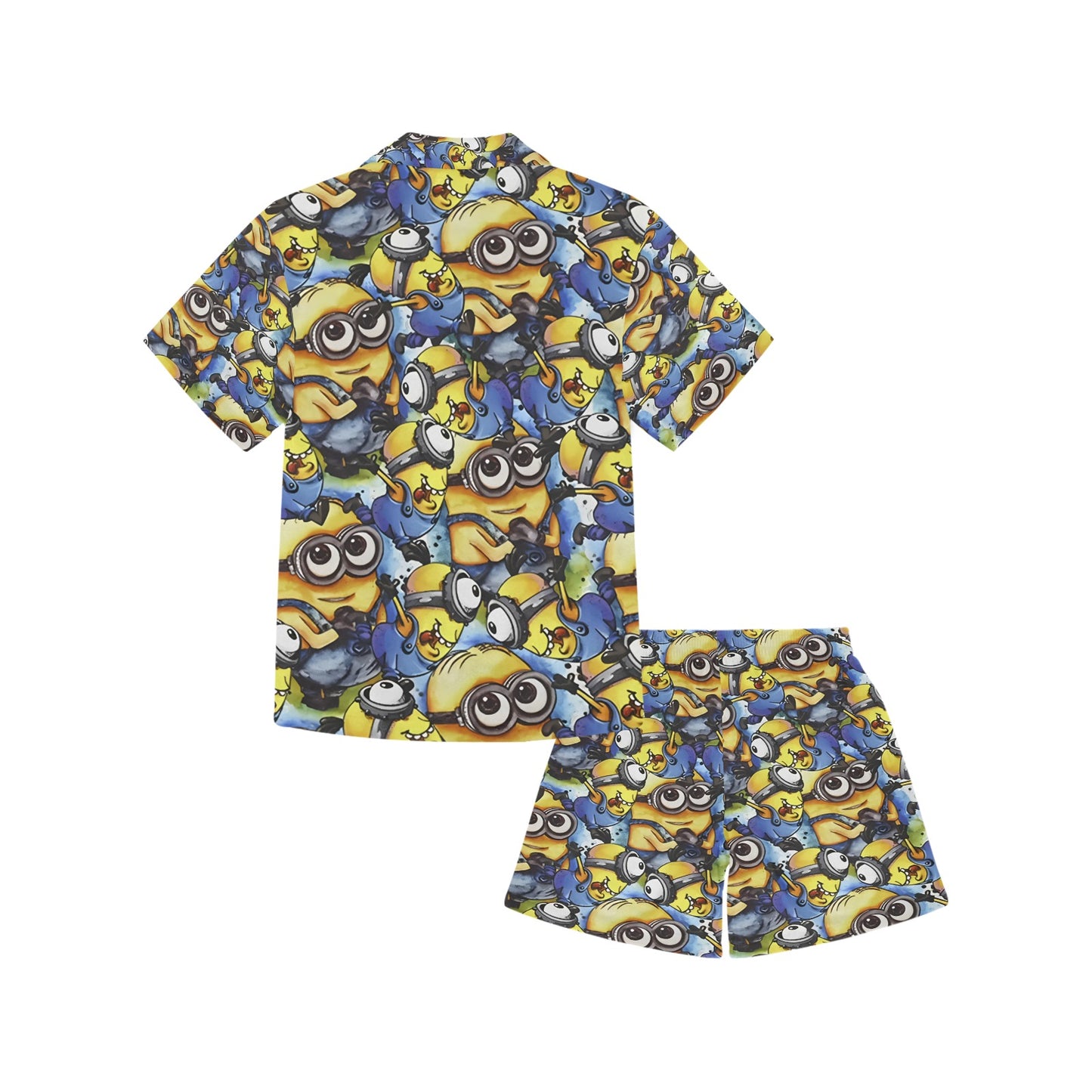 Minions V-Neck Short Pyjama Set