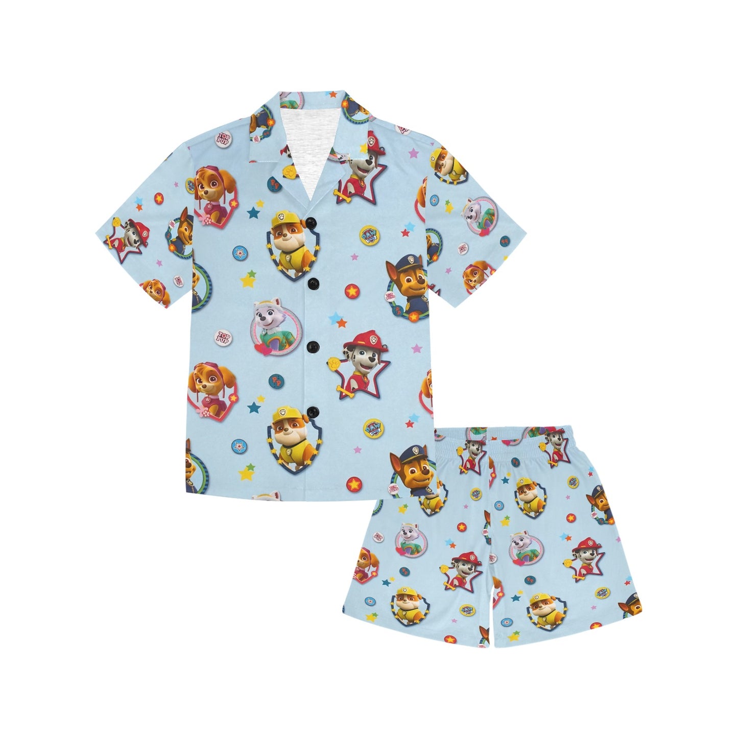 "Paw Patrol"V-Neck Short Pyjama Set