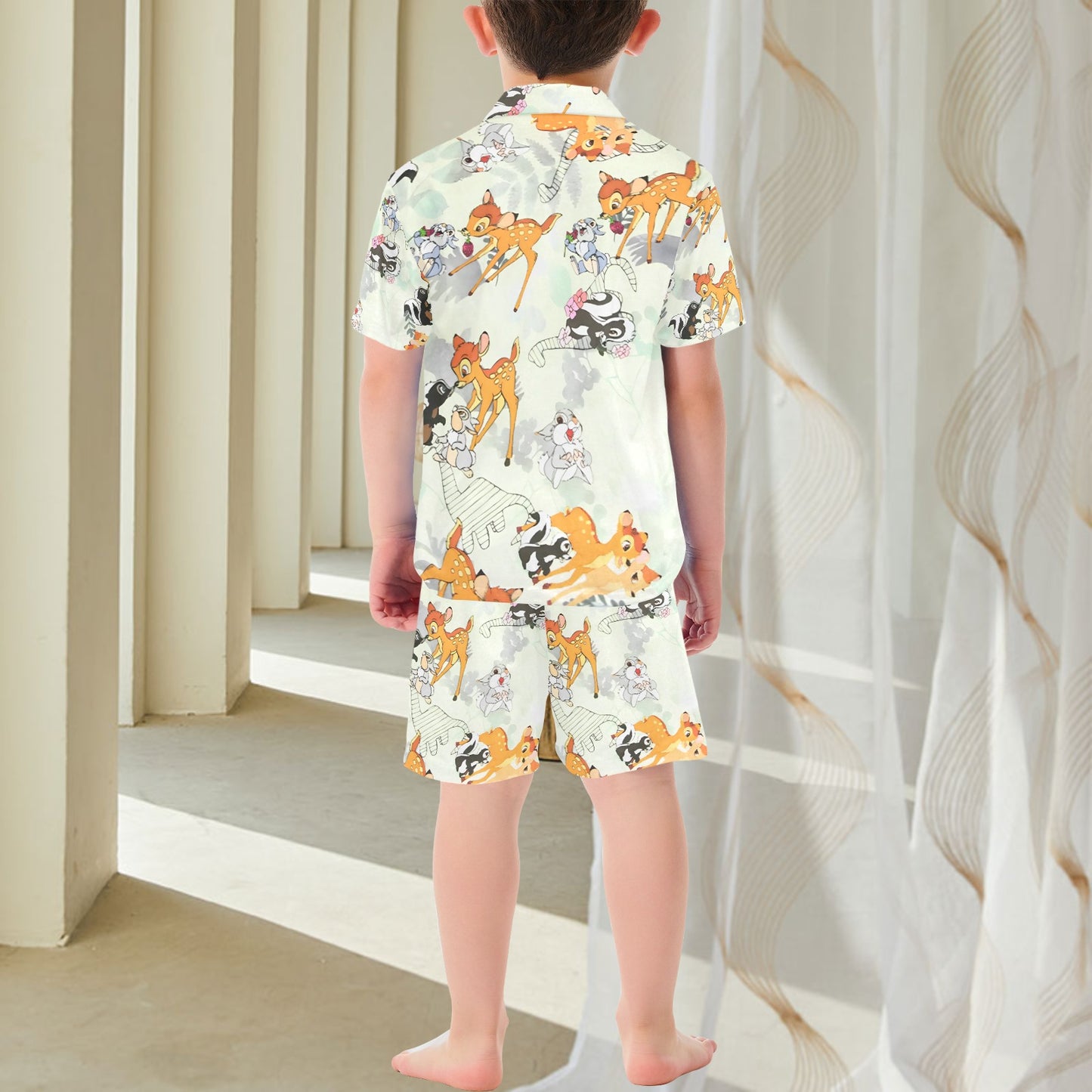 Bambi V-Neck Short Pyjama Set