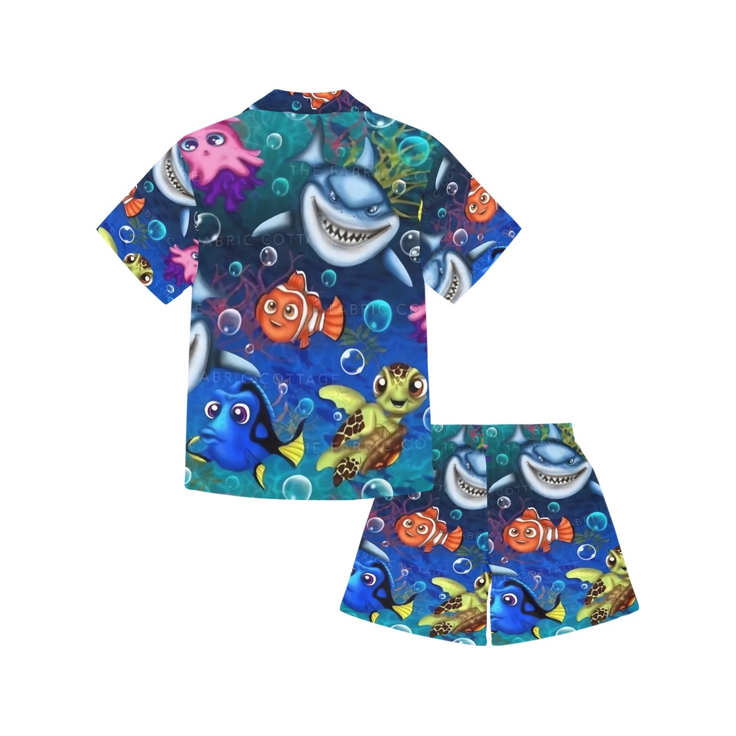Nemo V-Neck Short Pyjama Set