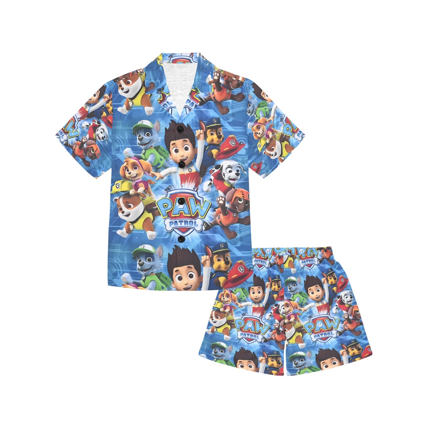 Paw Patrol V-Neck Short Pyjama Set