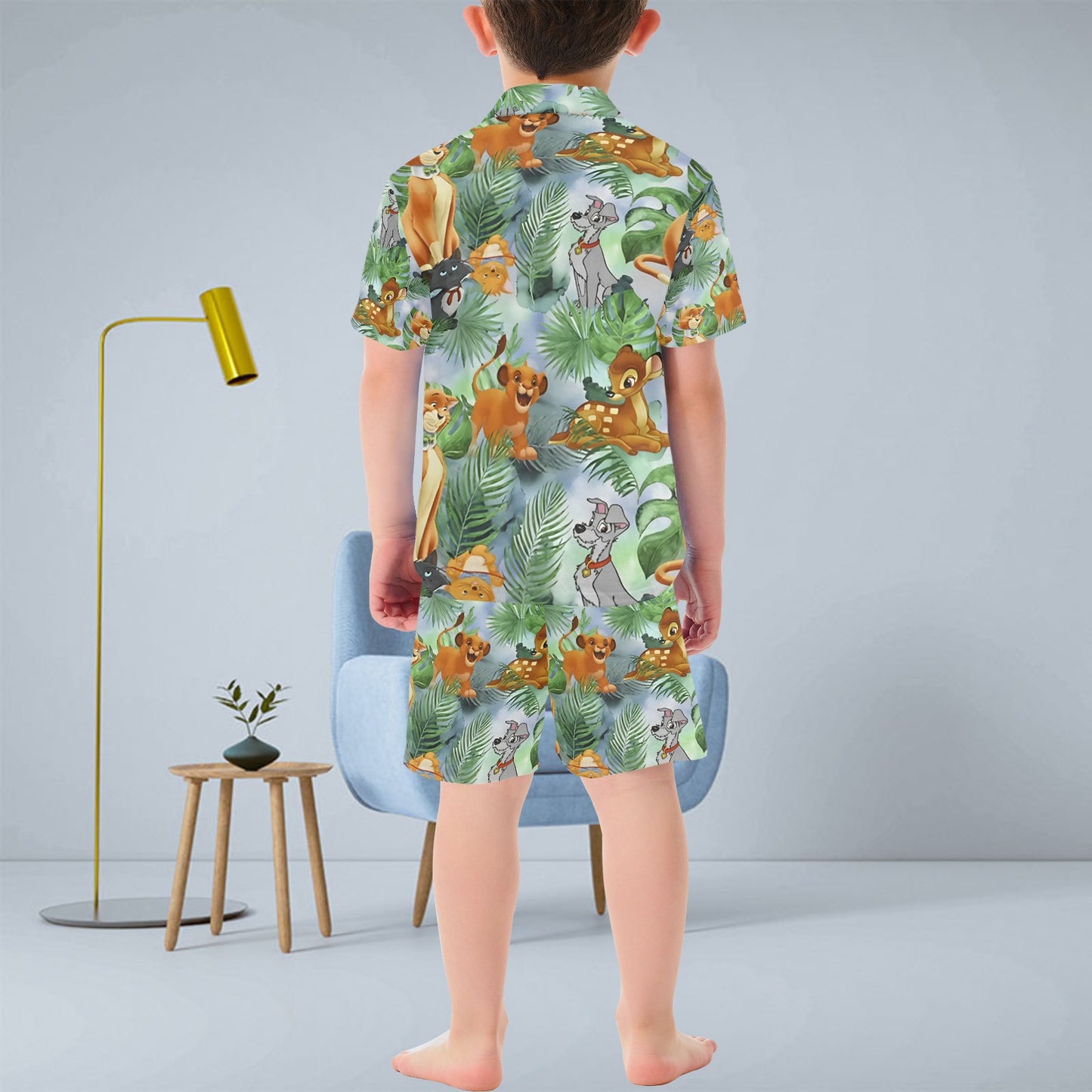 Disney V-Neck Short Pyjama Set
