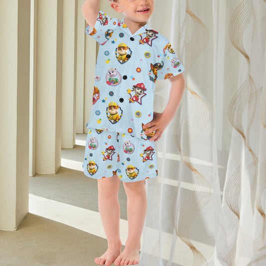 "Paw Patrol"V-Neck Short Pyjama Set