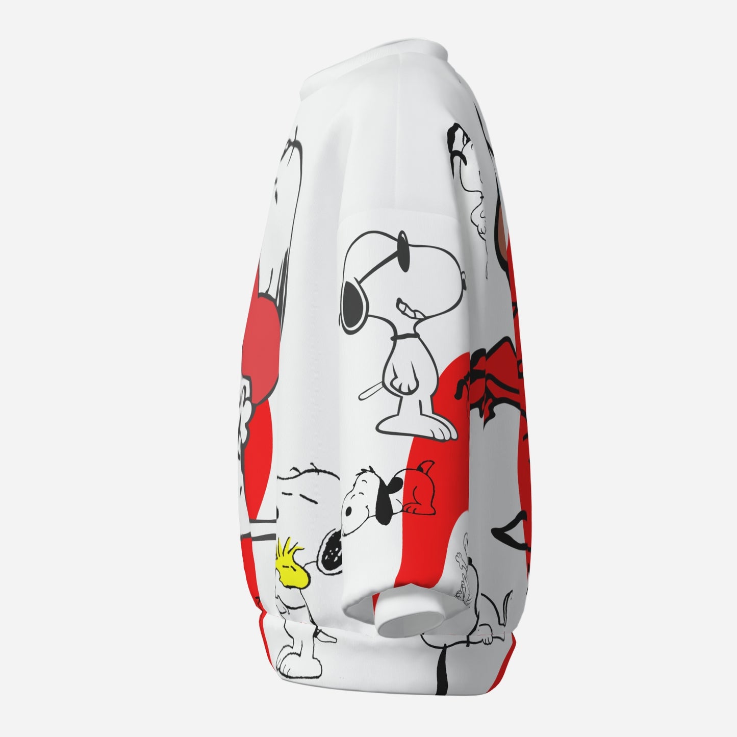 Snoopy Girl's Sweatshirt O Neck-Air Layer 230 GSM