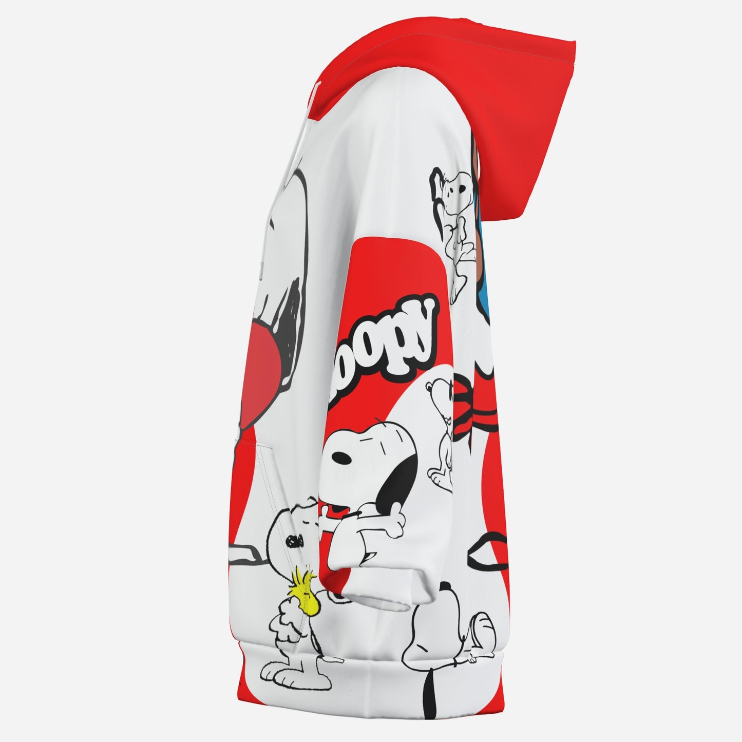 Snoopy Women's Full-Zip Hoodie Jacket-Air Layer 230 GSM