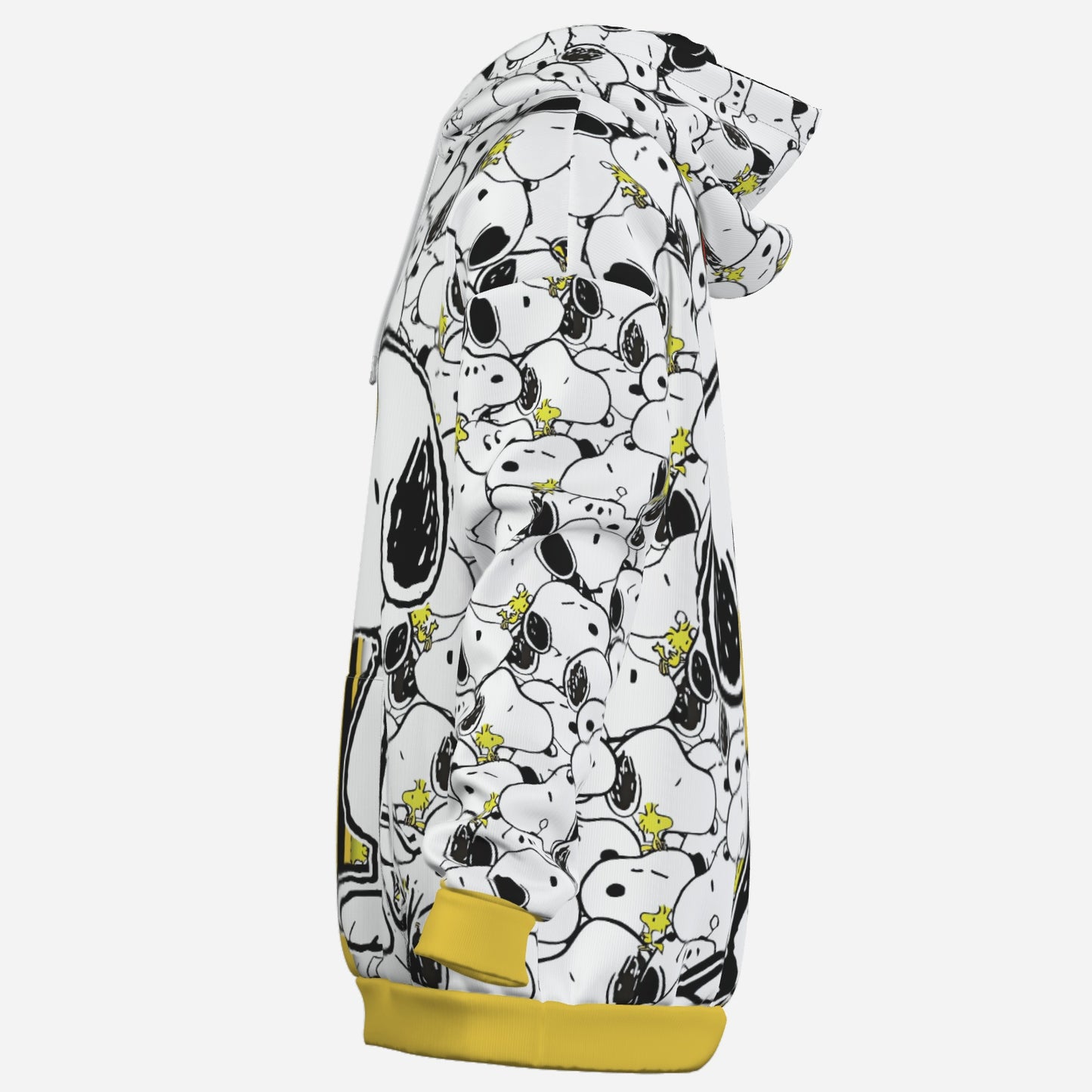 Snoopy Men's Hoodie with Pocket-Air Layer 200 GSM