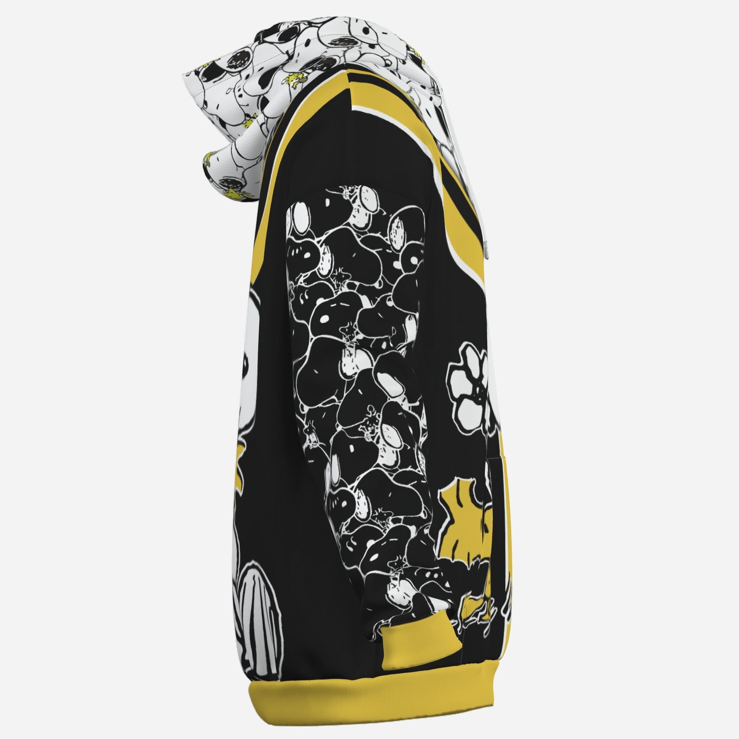 Snoopy Men's Hoodie with Pocket-Air Layer 200 GSM