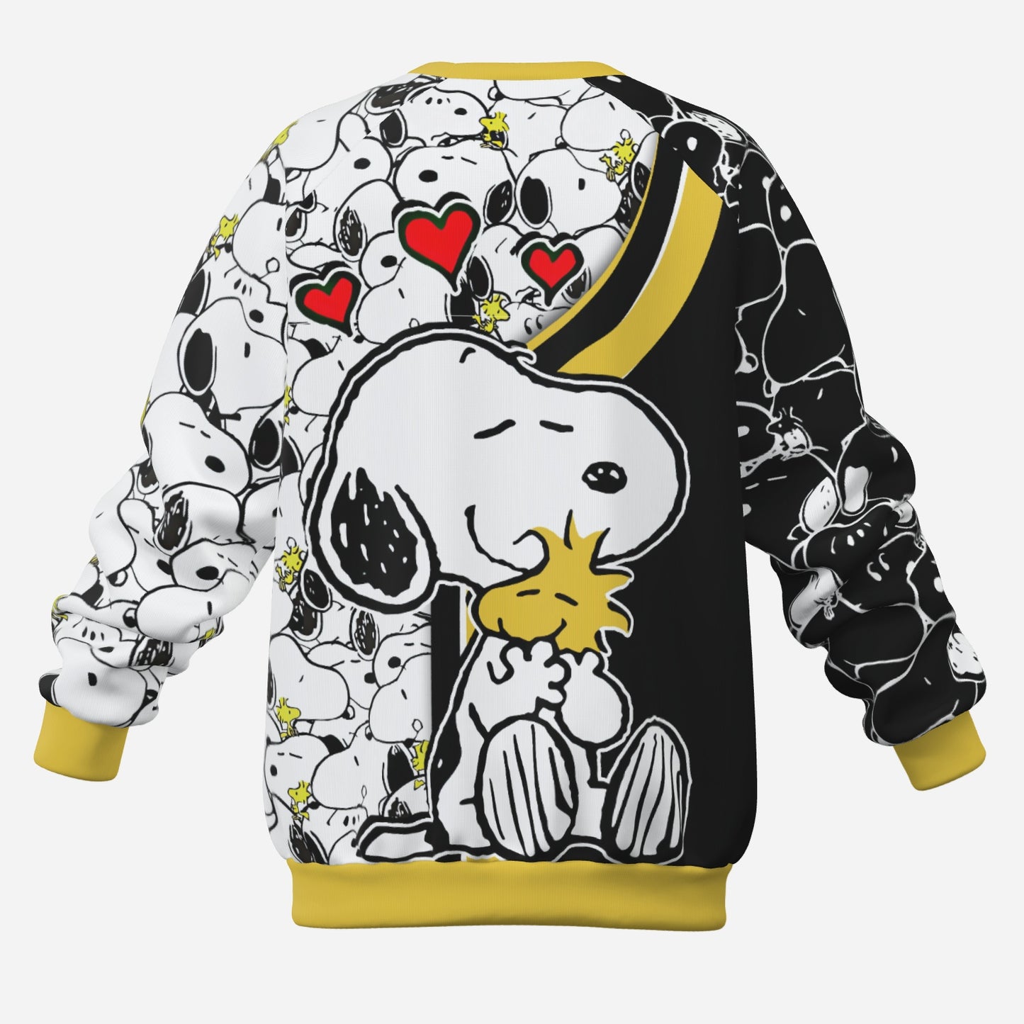 Snoopy Men's Sweatshirt Raglan-Air Layer 200 GSM