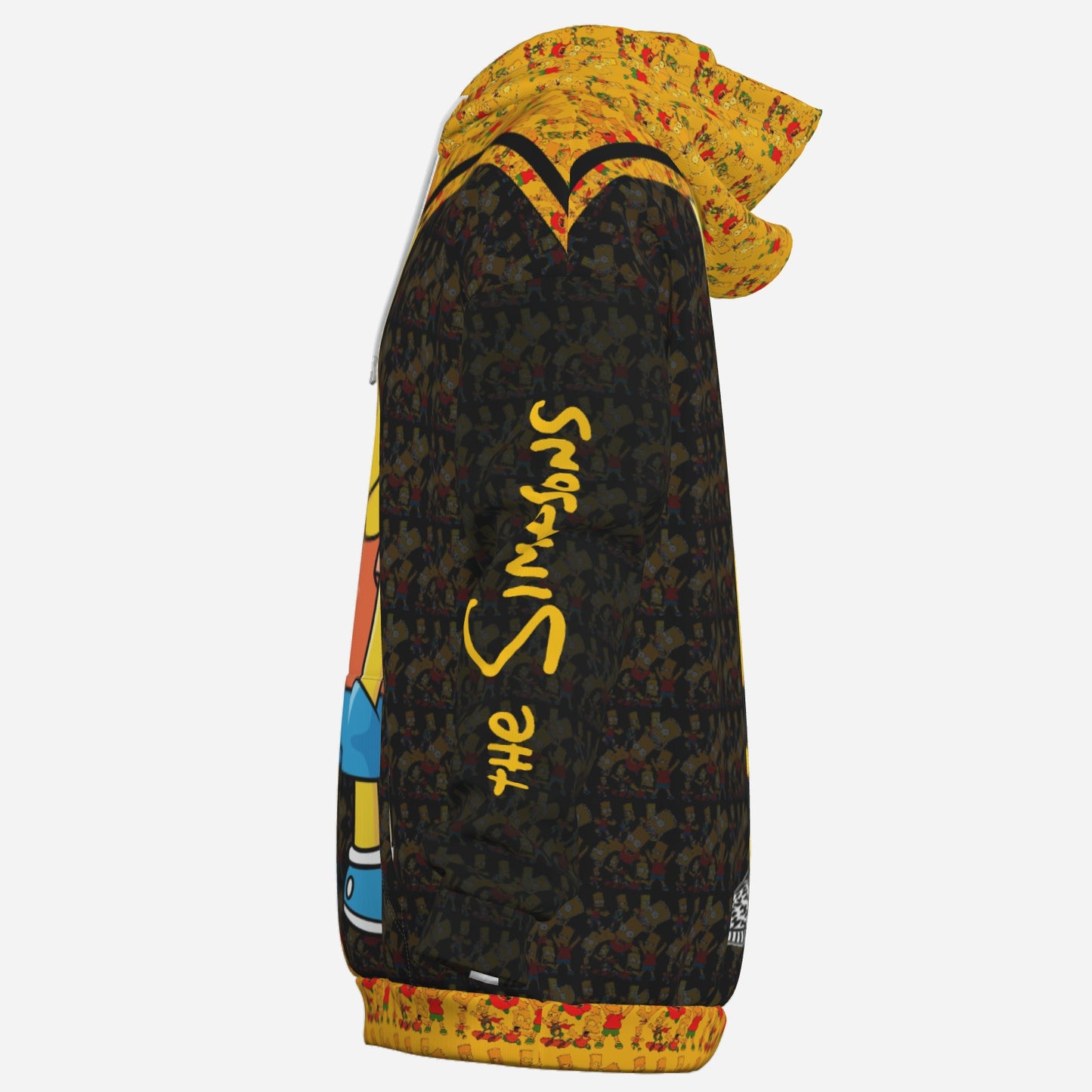 Bart Simpson Men's Hoodie with Pocket-Air Layer 200 GSM