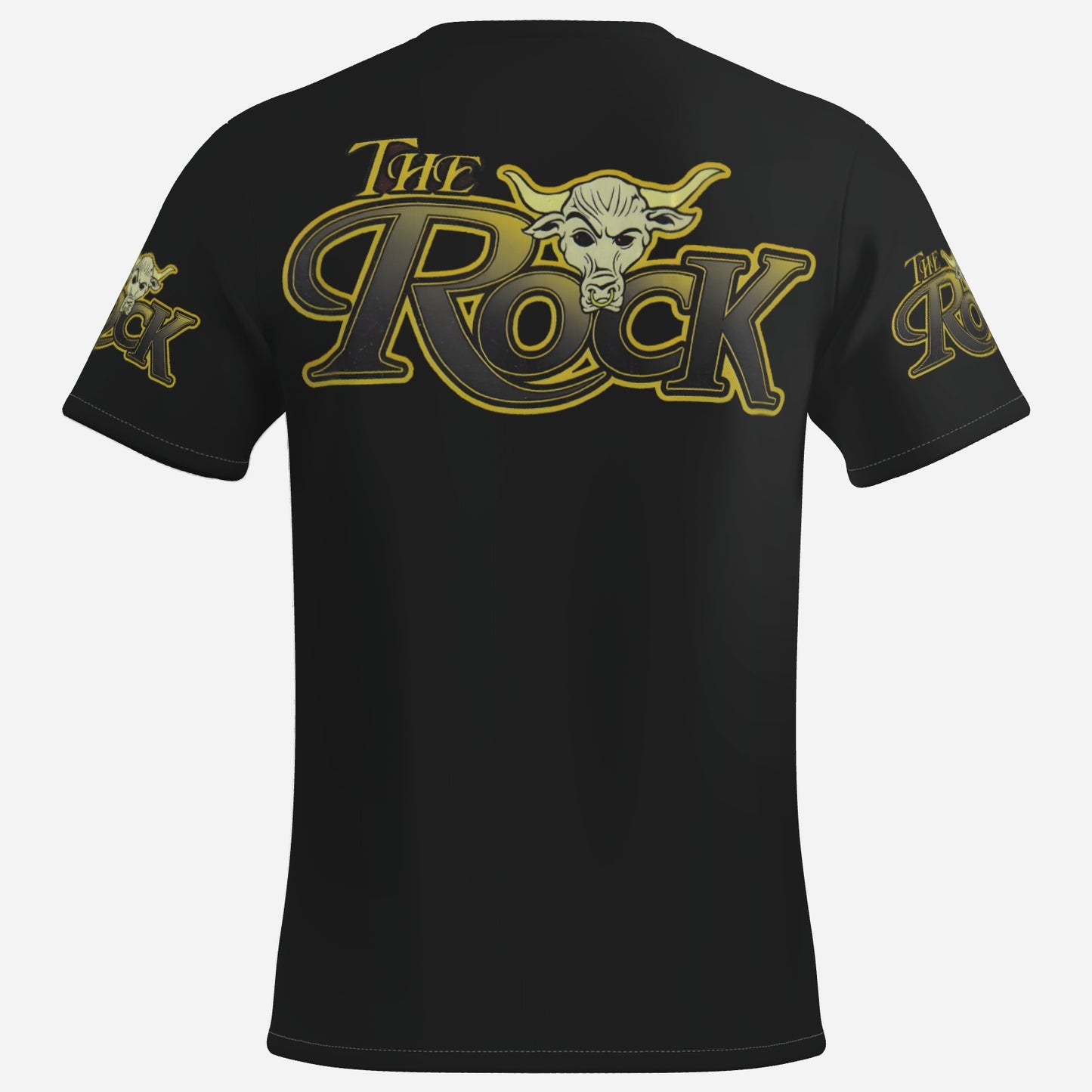 THE ROCK  Men's T-Shirt Short Sleeve-Imitation Cotton 170 GSM