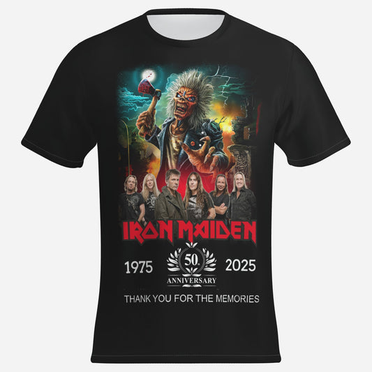 50 Jahre Iron Maiden Fan Shirt