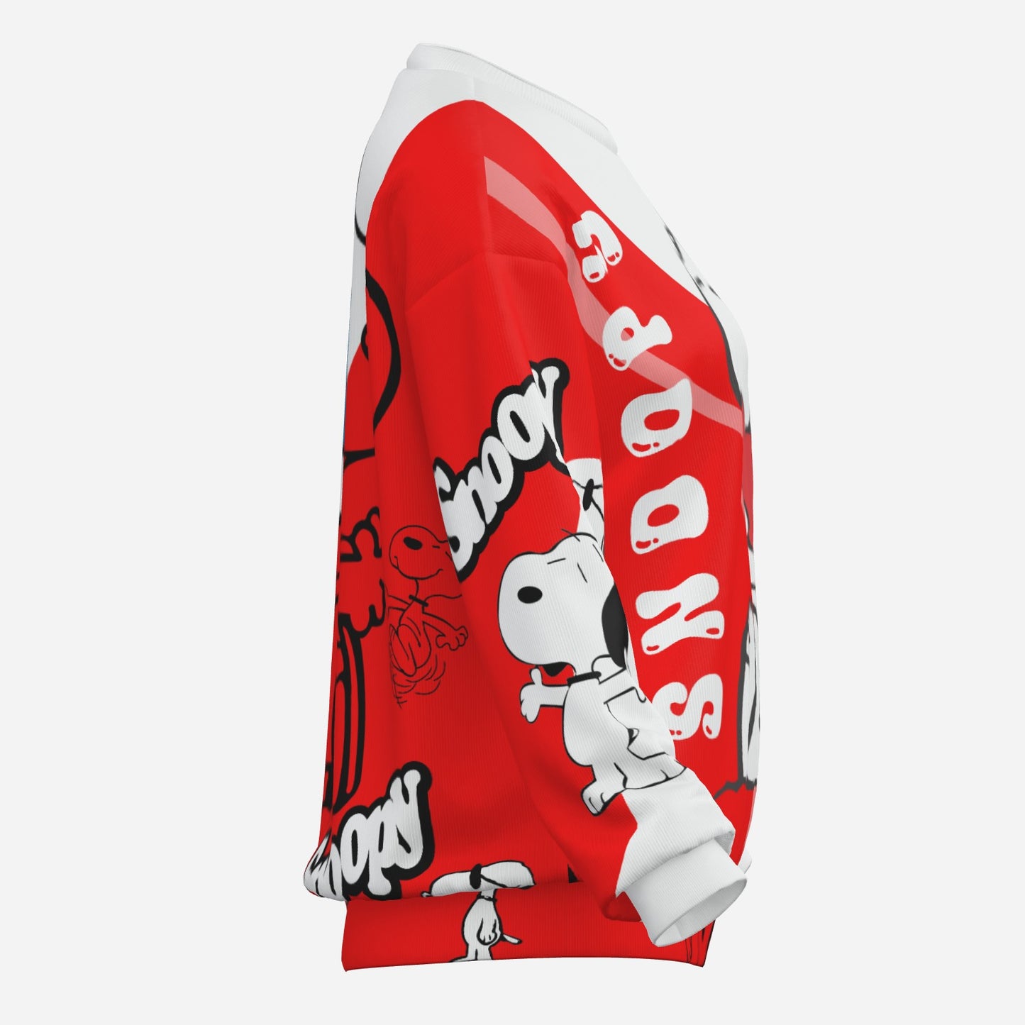Snoppy Women's Casual Sweatshirts-Air Layer 200 GSM