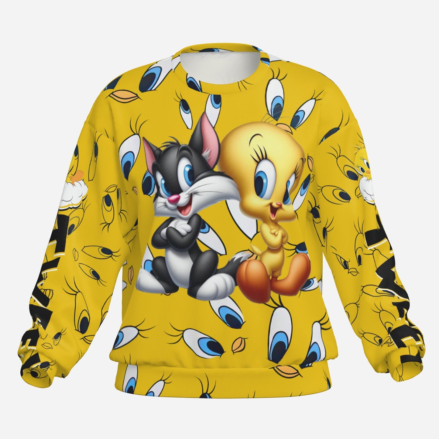 Tweety Women's Casual Sweatshirts-Air Layer 200 GSM