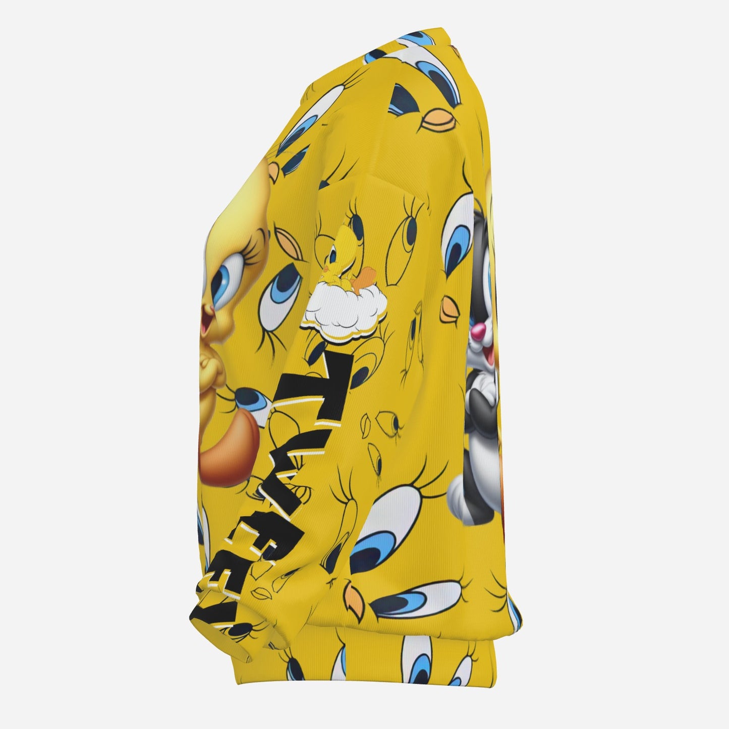 Tweety Women's Casual Sweatshirts-Air Layer 200 GSM