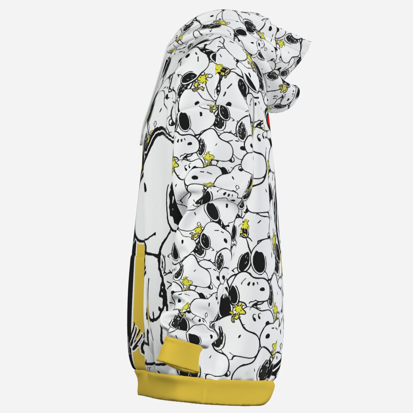 Snoopy Men's Hoodie with Pocket-Air Layer 200 GSM