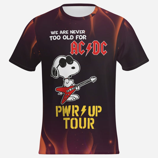AC/DC PWR UP SNOOPY TOUR SHIRT