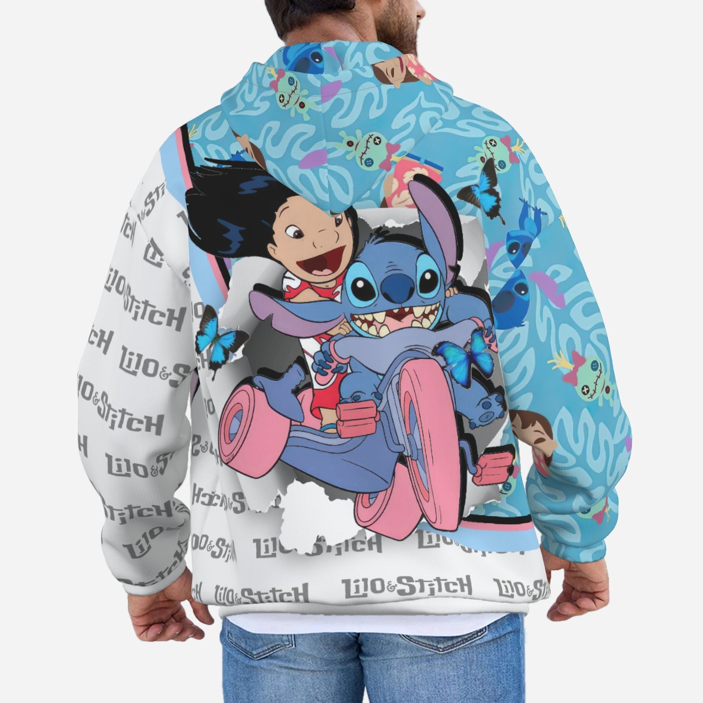 Lilo & Stitch Hoodie with Pocket-Air Layer