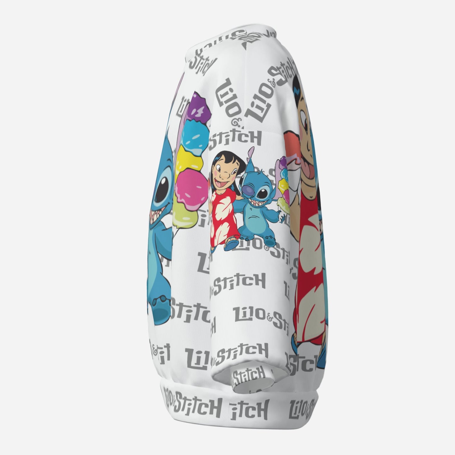 Lilo & Stitch Girl's Sweatshirt O Neck-Air Layer