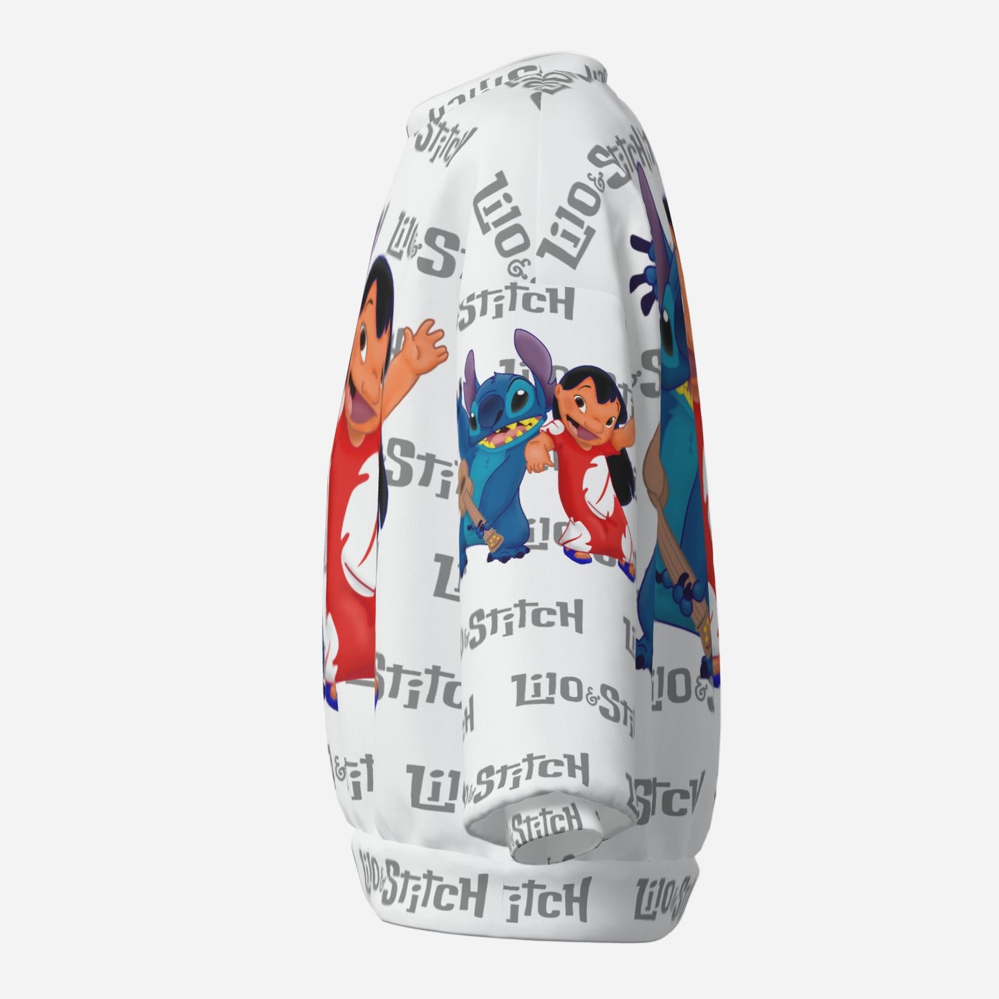 Lilo & Stitch Girl's Sweatshirt O Neck-Air Layer