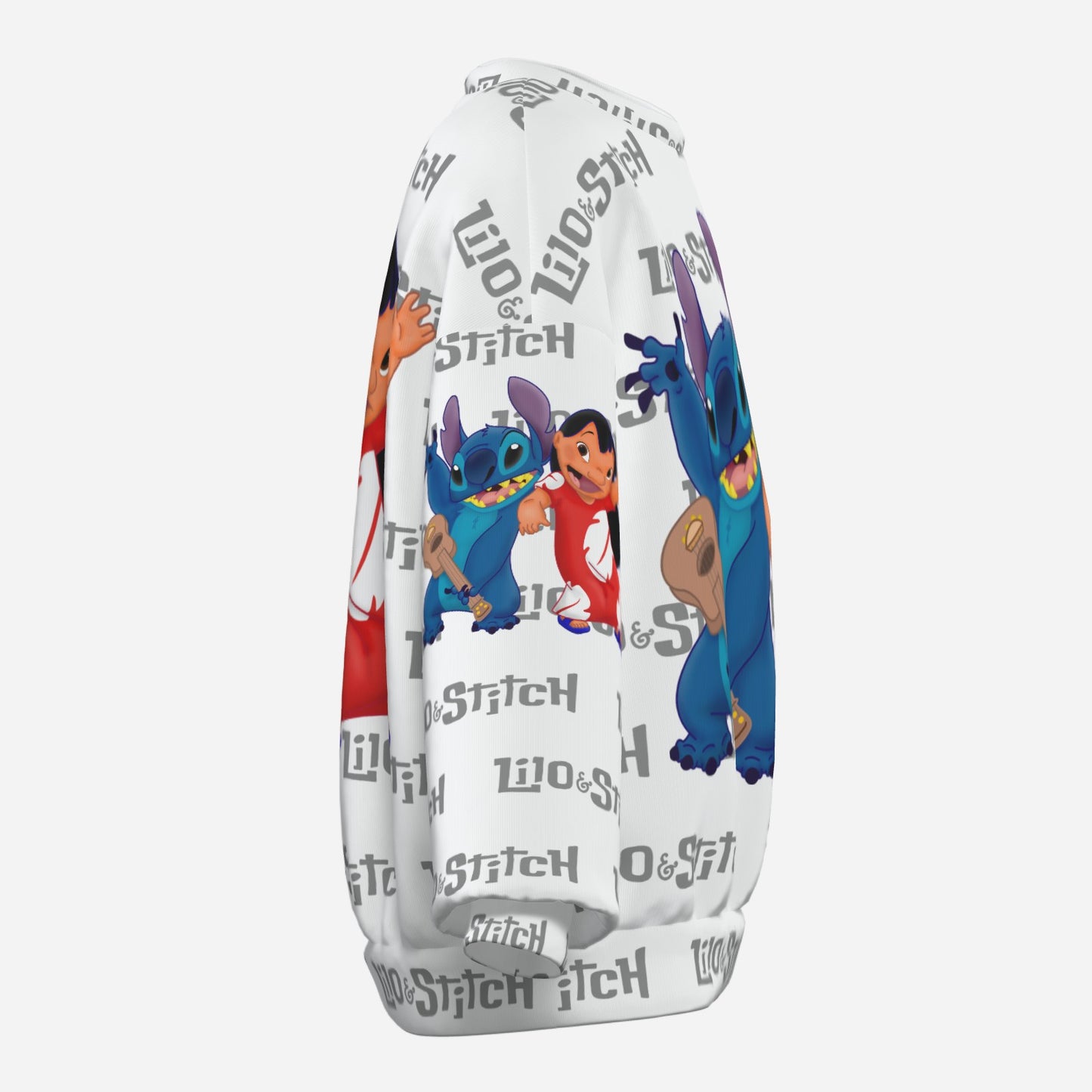 Lilo & Stitch Girl's Sweatshirt O Neck-Air Layer