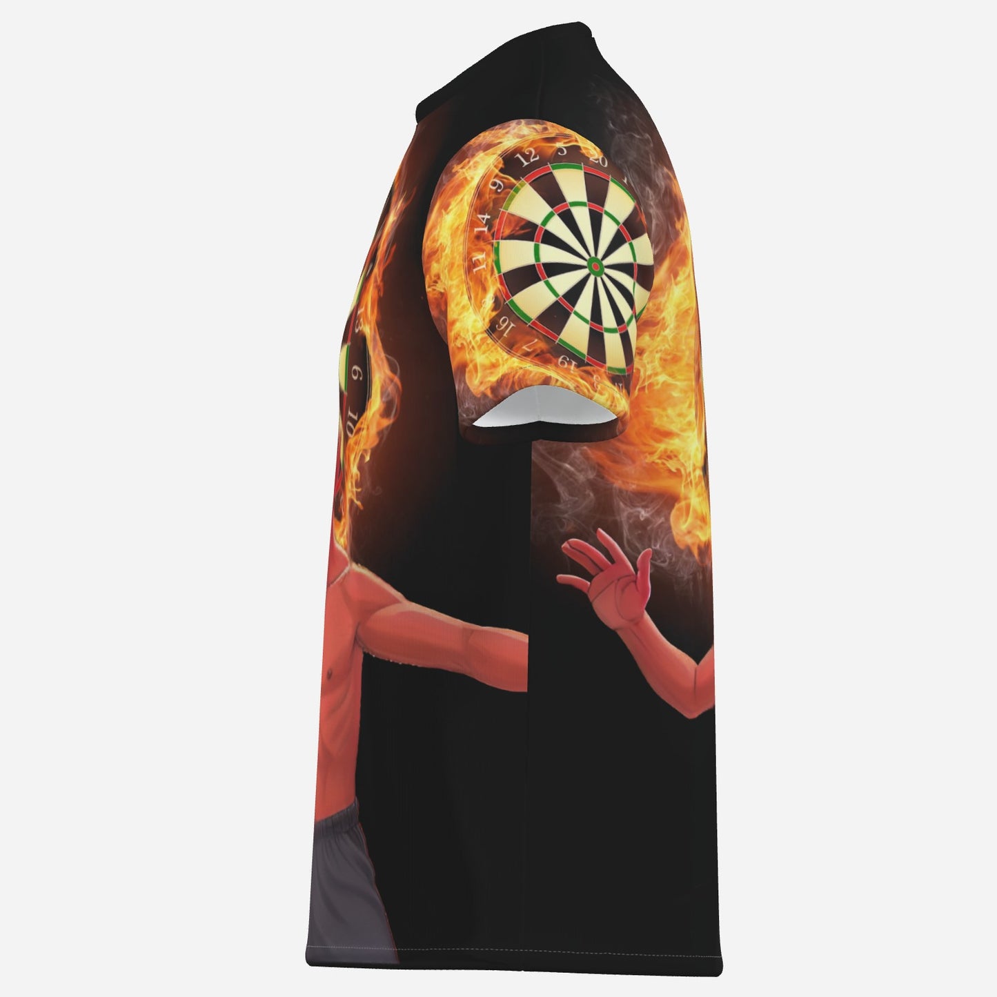 Dart Men's T-Shirt Short Sleeve-Imitation Cotton