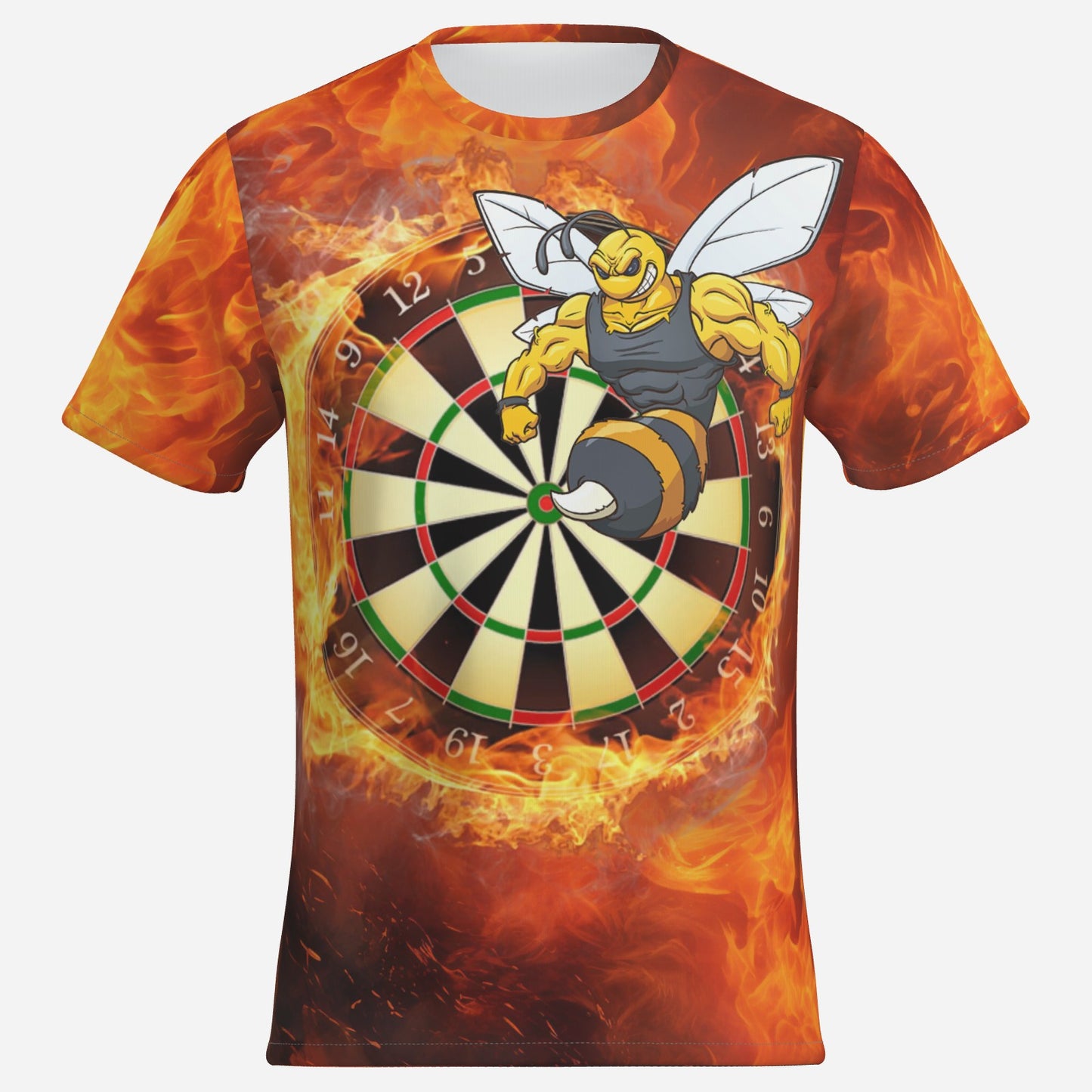 Dart Men's T-Shirt Short Sleeve-Imitation Cotton