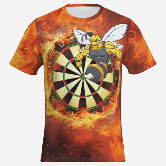 Dart Men's T-Shirt Short Sleeve-Imitation Cotton