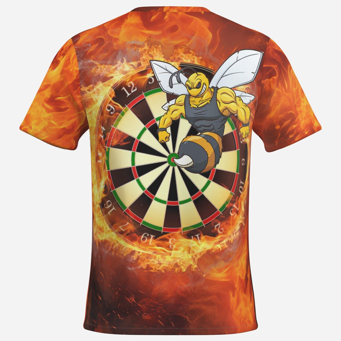 Dart Men's T-Shirt Short Sleeve-Imitation Cotton