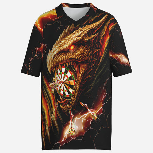 Dart Men's Athletic T-Shirt Soccer Jersey-Mi Tong Mesh 140 GSM
