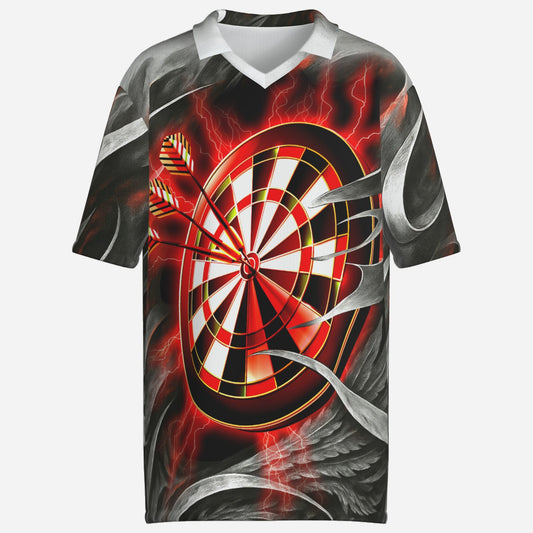 Dart Men's Athletic T-Shirt Soccer Jersey-Mi Tong Mesh 140 GSM