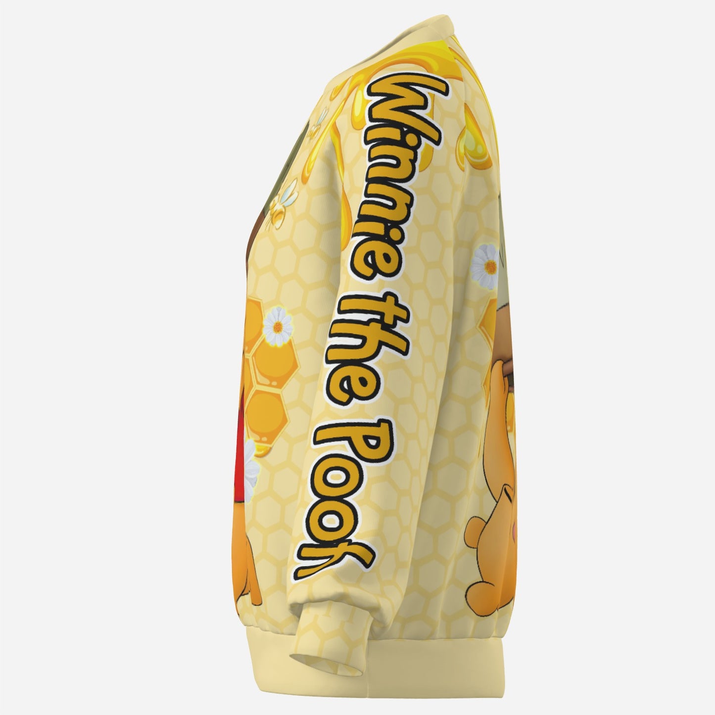 Winnie Pooh Women's Sweatshirt-Air Layer 200 GSM