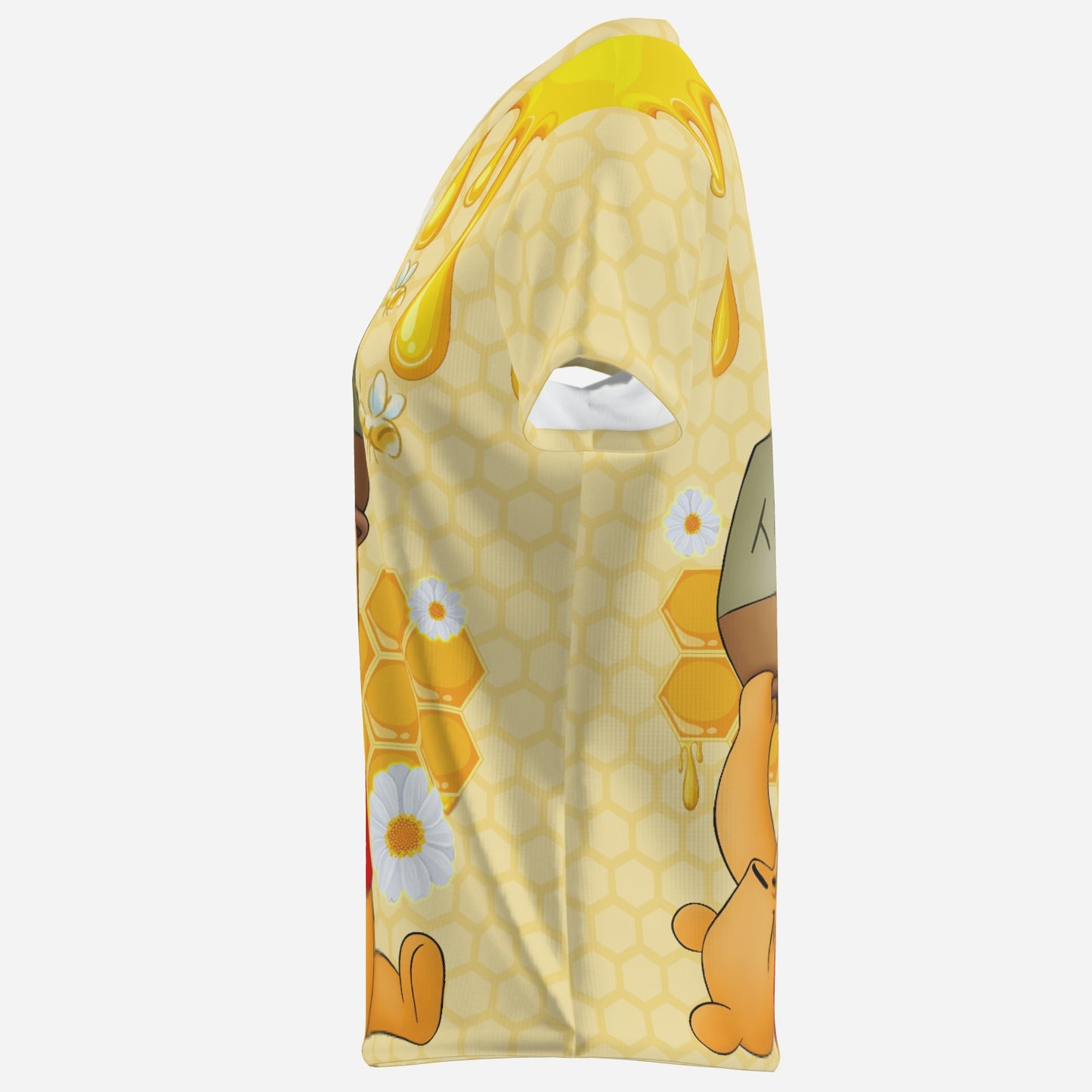 Winnie Pooh Women's T-Shirt Classic Fit-Imitation Cotton 170 GSM