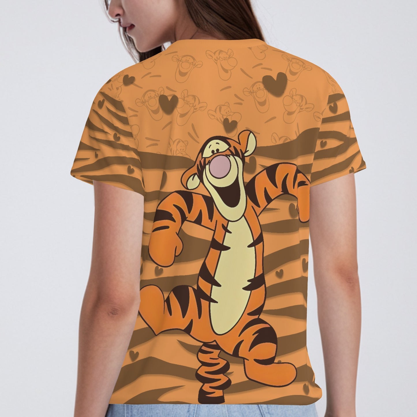 Tigger Women's T-Shirt Classic Fit-Imitation Cotton 170 GSM