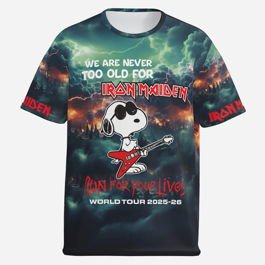 Iron Maiden Snoopy Tour Shirt