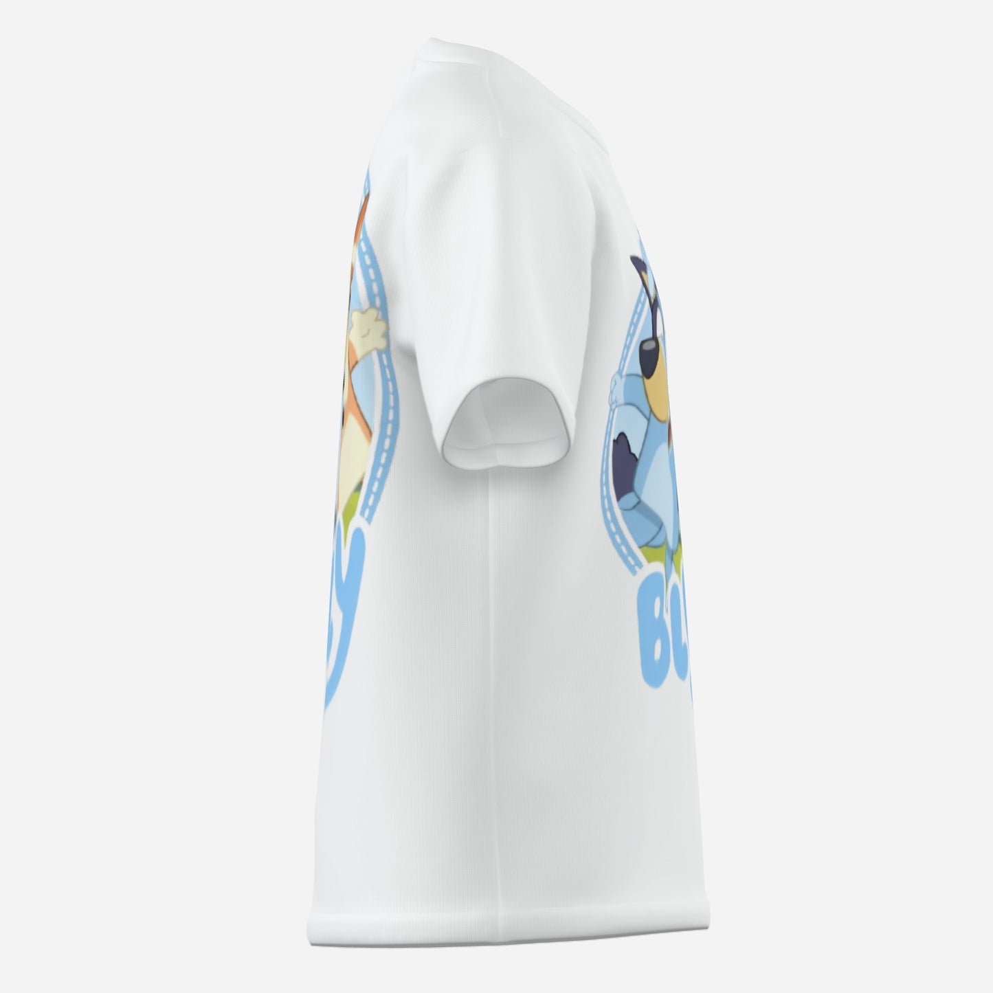 "Bluey"  Boy's O Neck T-Shirt-Imitation Cotton 170 GSM