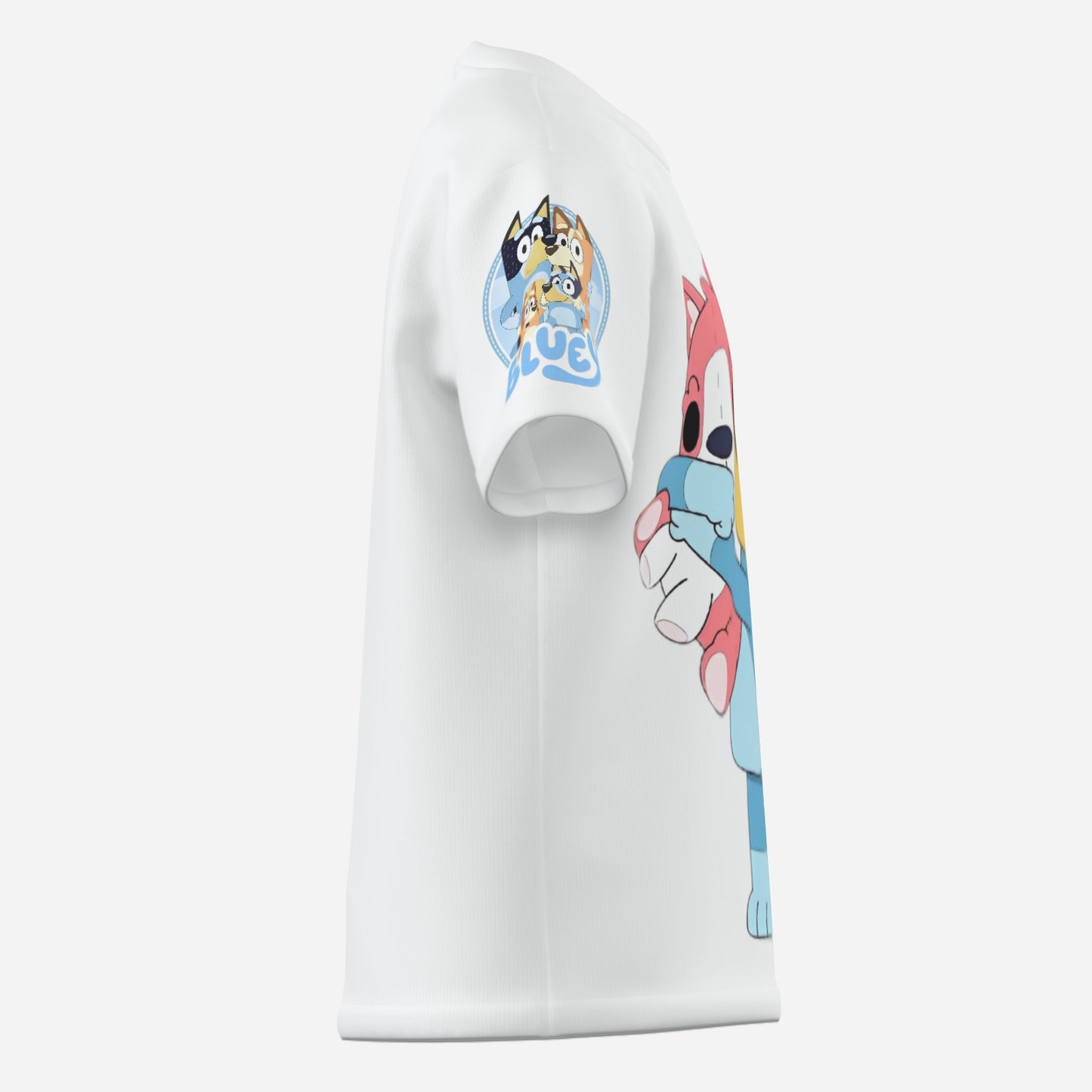 "Bluey" Boy's O Neck T-Shirt-Imitation Cotton 170 GSM