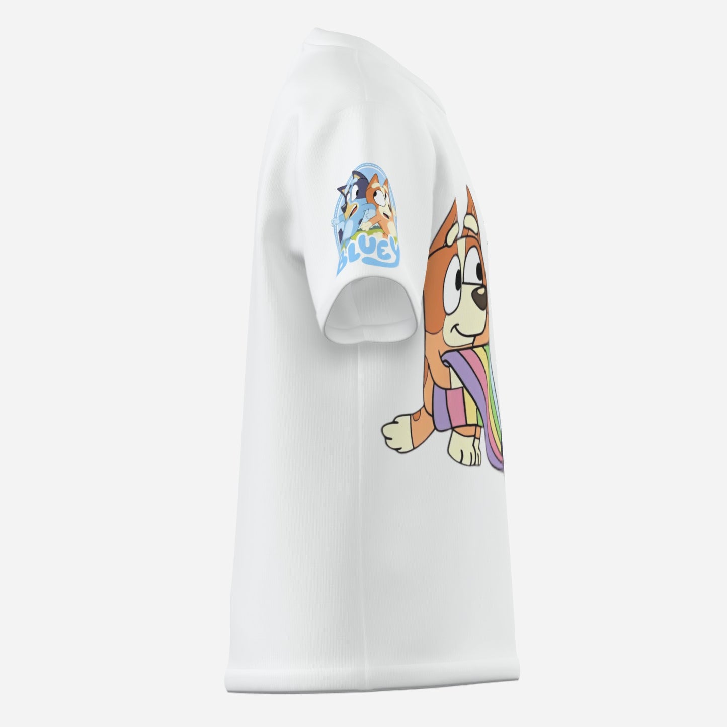 "Bluey" Boy's O Neck T-Shirt-Imitation Cotton 170 GSM