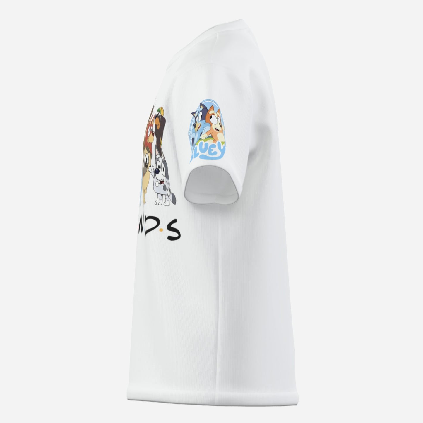 "Bluey" Boy's O Neck T-Shirt-Imitation Cotton 170 GSM