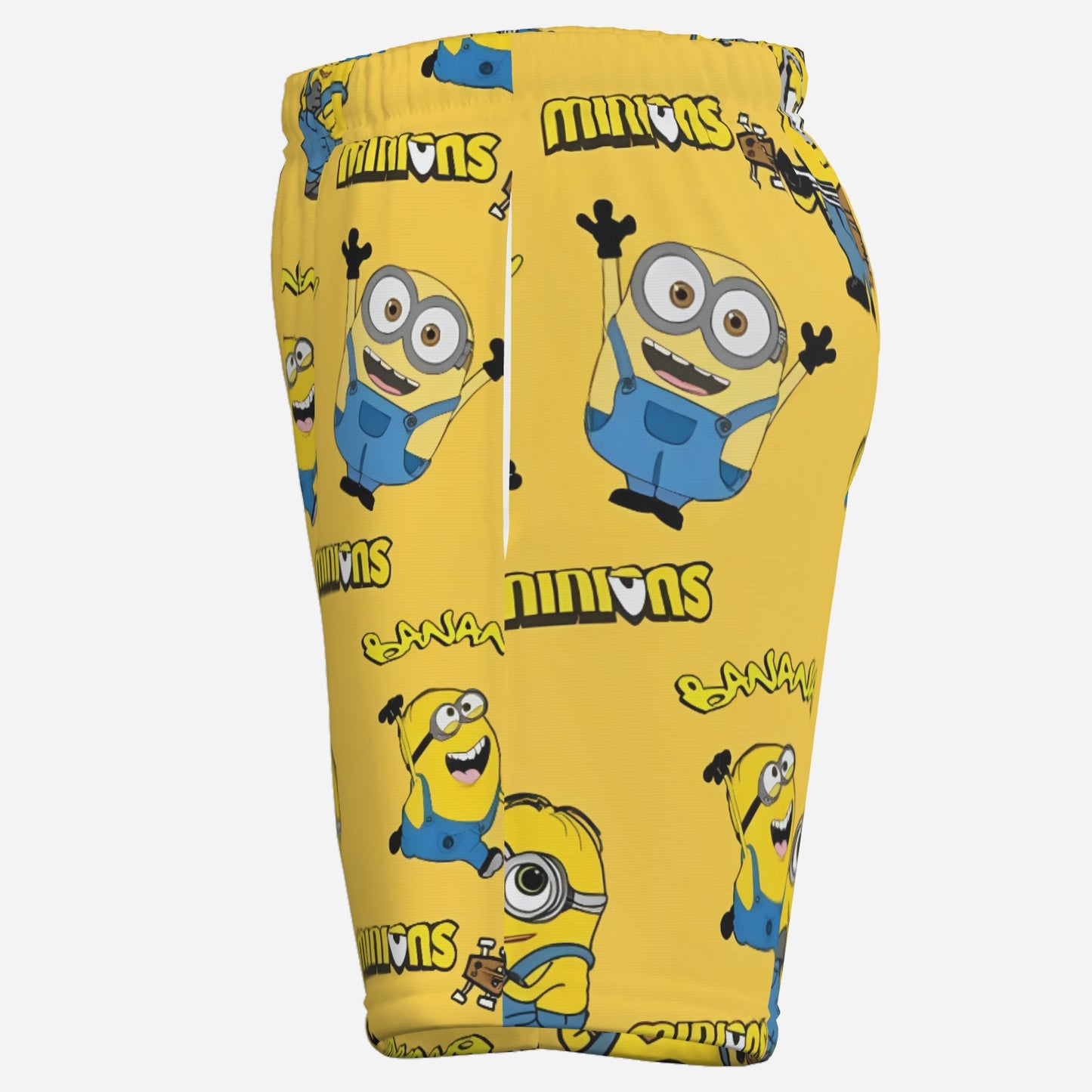 Minions Boy's Elastic Waist Short Pants-Elastic Cloth
