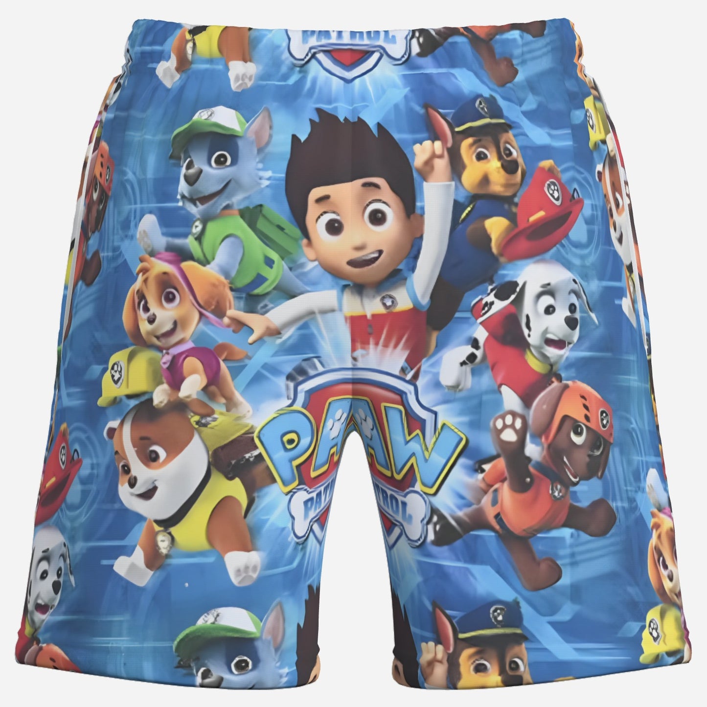 Paw Patrol Boy's Elastic Waist Short Pants-Elastic Cloth 120 GSM