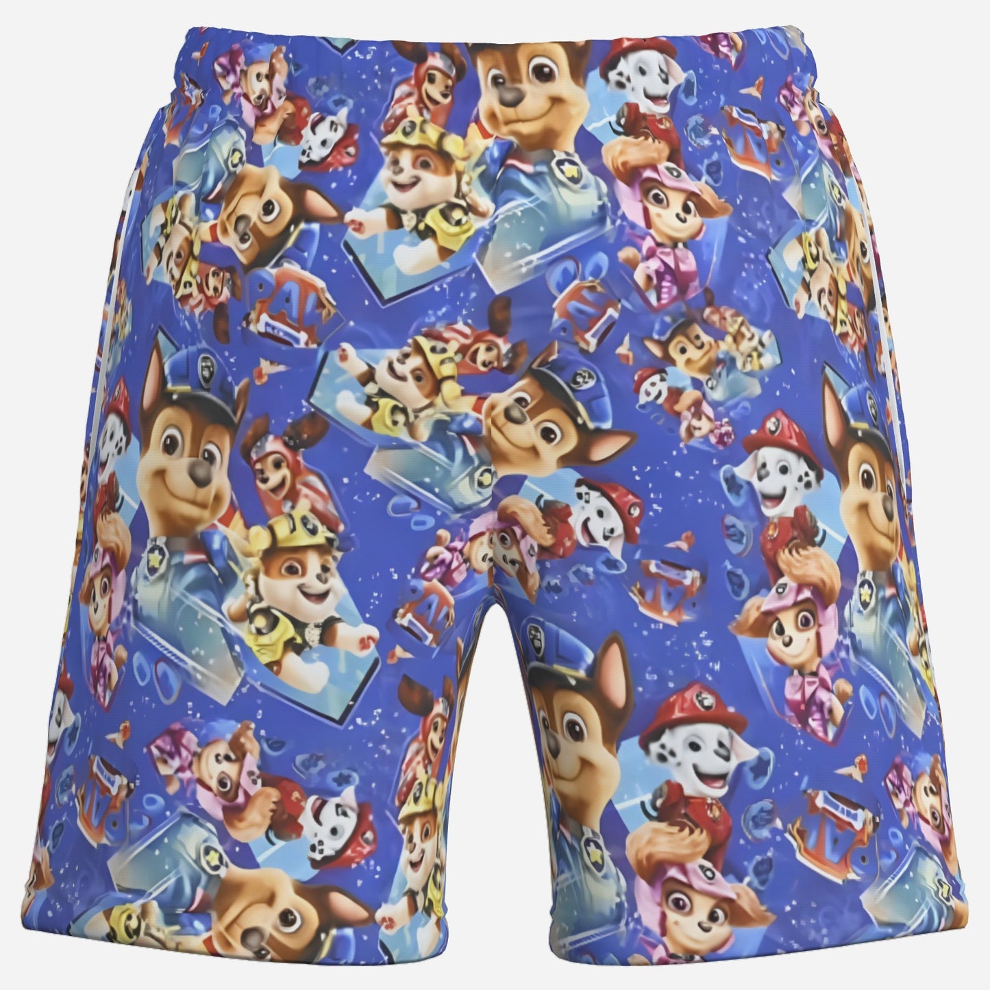 Paw Patrol Elastic Waist Short Pants-Elastic Cloth 120 GSM