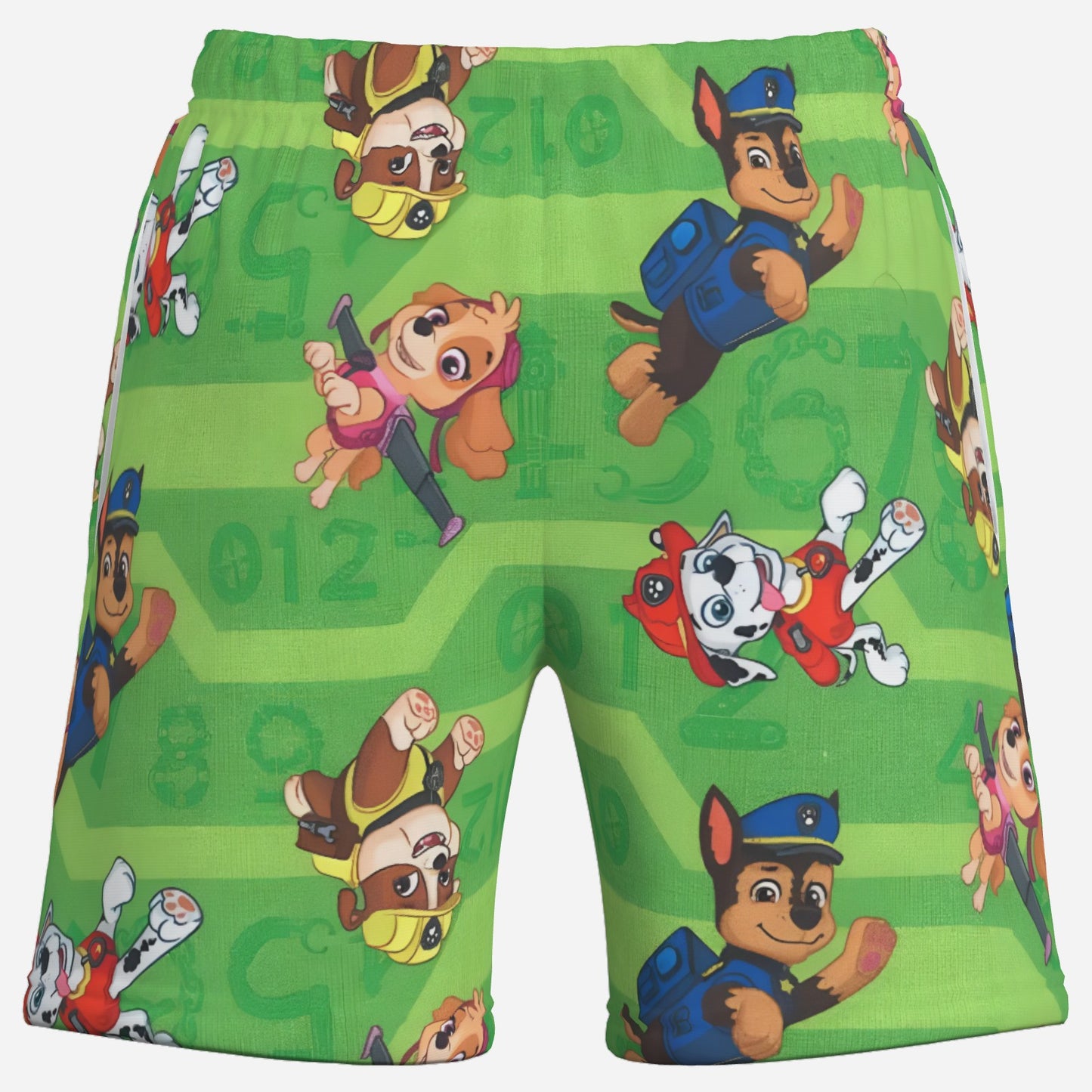 Paw  Patrol Boy's Elastic Waist Short Pants-Elastic Cloth
