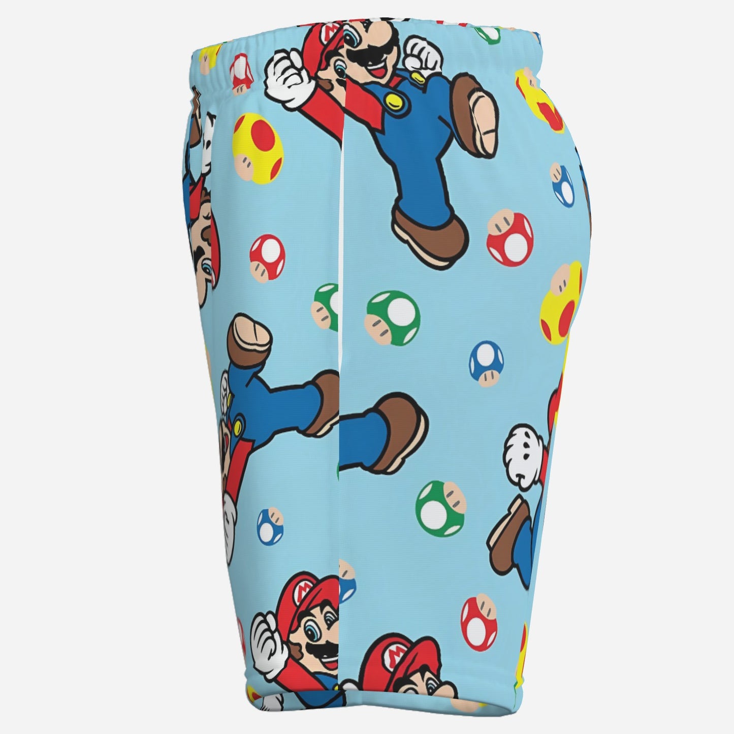 Mario Boy's Elastic Waist Short Pants-Elastic Cloth 120 GSM